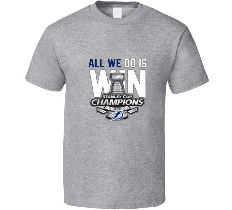 Tampa Bay 2020 Champions Hockey T Shirt