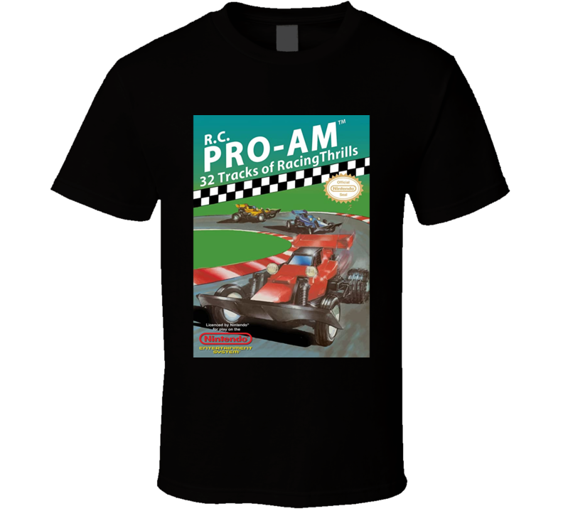 Rc Pro Am Nes Racing Retro Video Game T Shirt