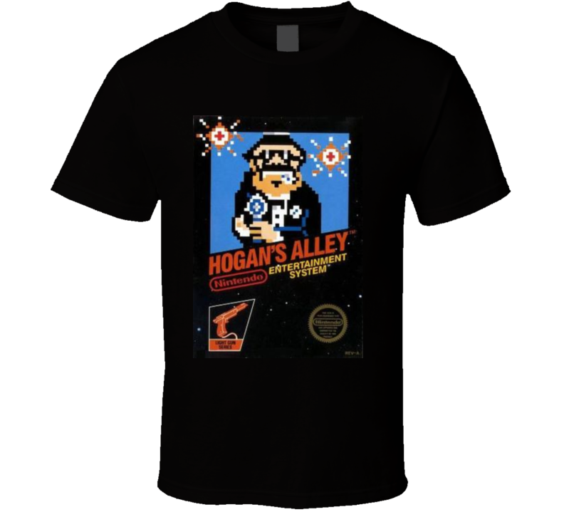 Hogans Alley Nes Retro Video Game T Shirt