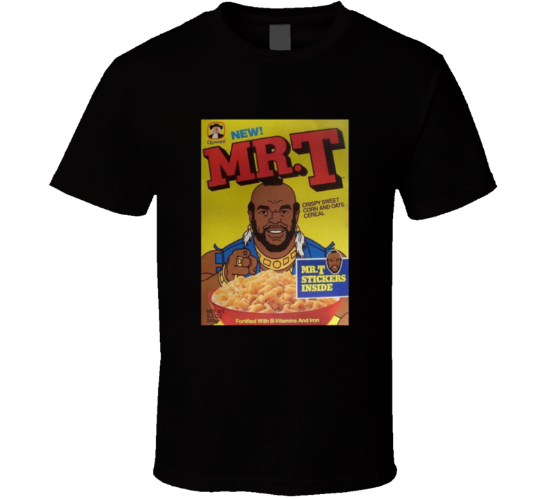 Mr. T Quaker Cereal T Shirt