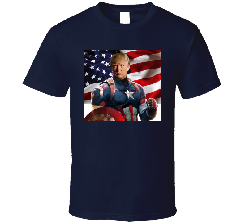 Donald Trump Captain America Presidential T Shirt