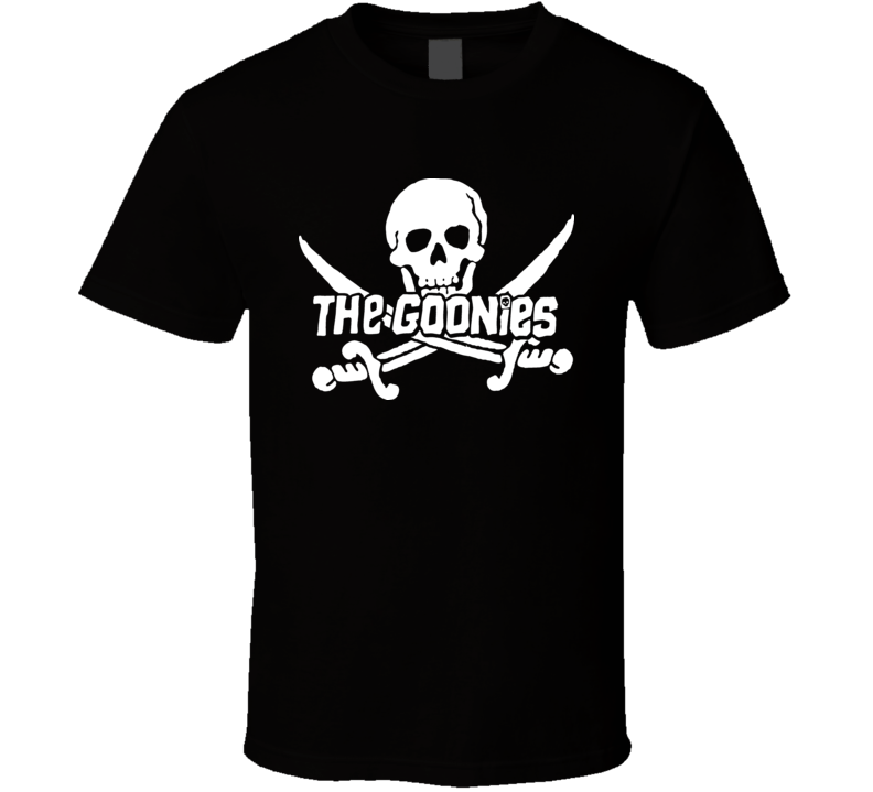 The Goonies Classic Movie Skull Logo T Shirt