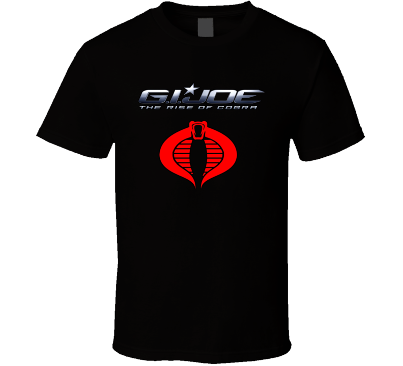 G i Joe Rise Of Cobra Logo T Shirt
