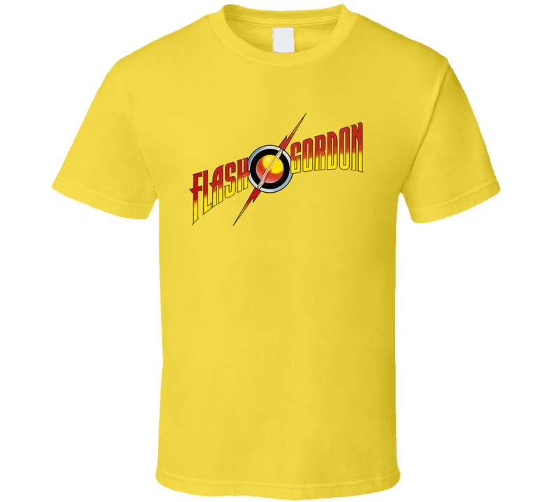 Flash Gordon Comic Classic Logo T Shirt