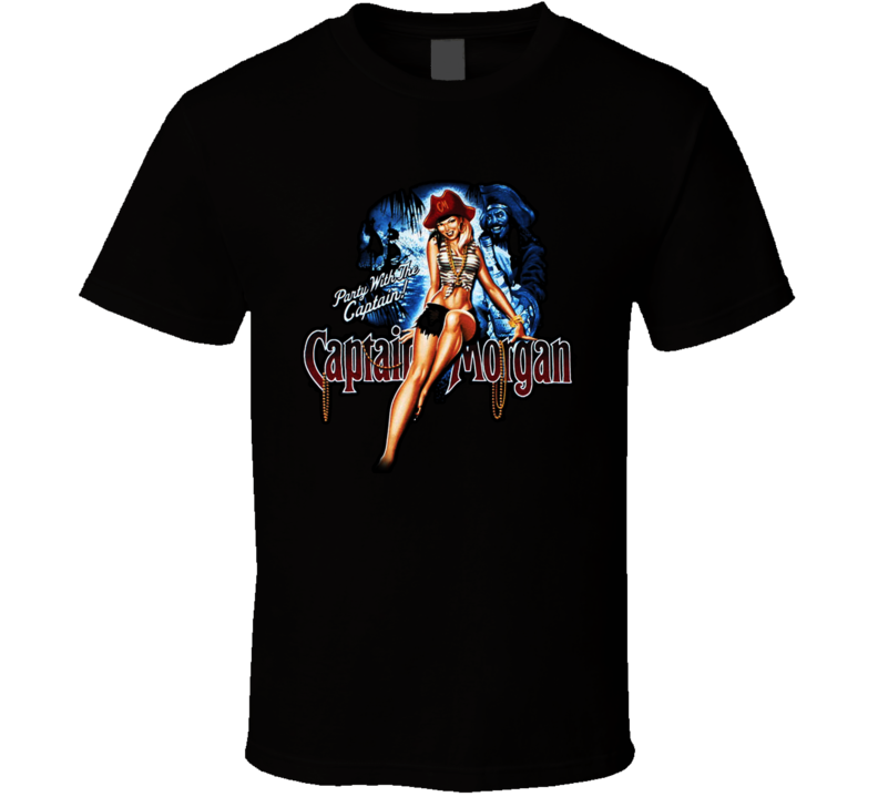 Captain Morgain Party Girl Rum T Shirt