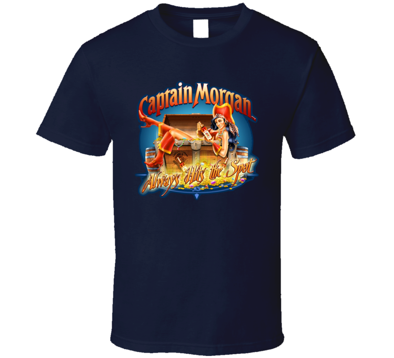 Captain Morgain Rum Sexy Pirate T Shirt