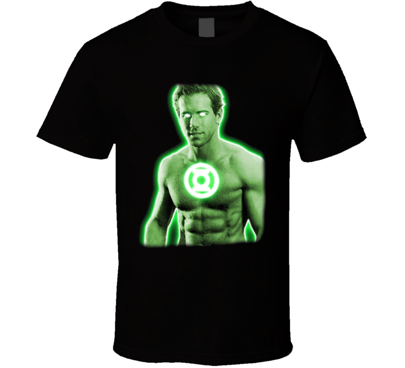 Green Lantern Comic Super Hero Movie T Shirt