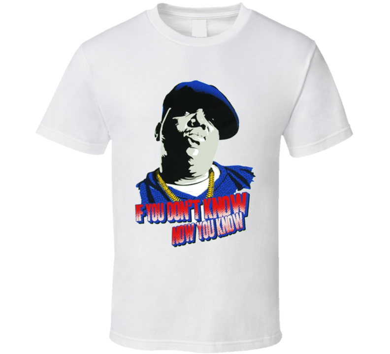 Notorious Big If You Dont Know Hip Hop T Shirt