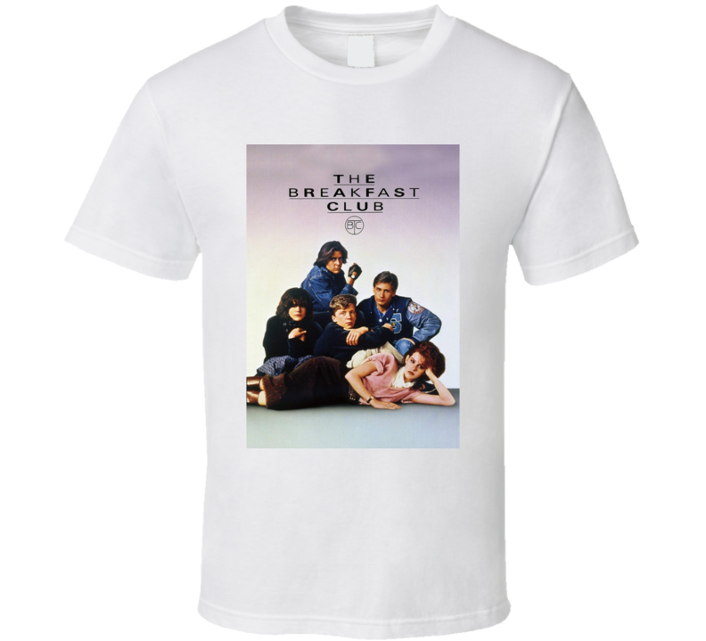 Breakfst Club 80's Cult Classic Retro Movie T Shirt