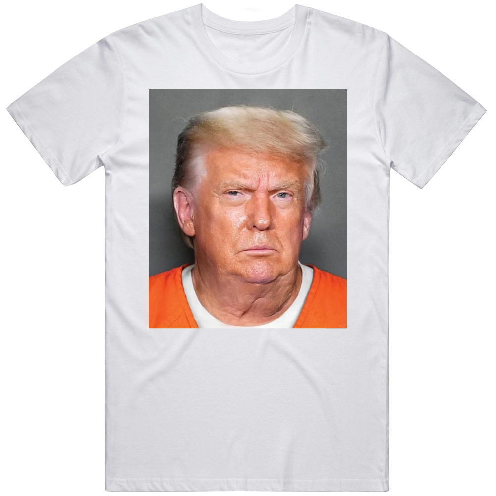 Donald Trump Indictment Mug Shot Political T Shirt