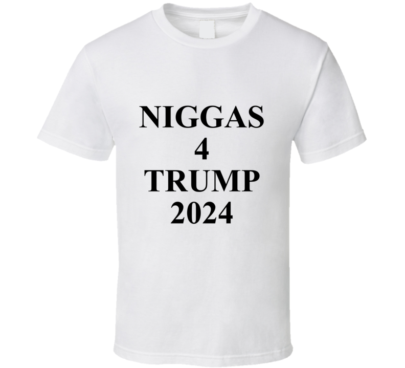 Blacks For Trump Presidential Campaign 2024 T Shirt