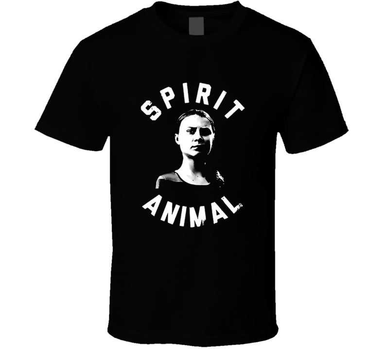 Greta Thunberg Spirit Animal Funny T Shirt