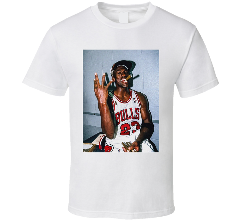 Mj Chicago Champions Retro Basketball T Shirt