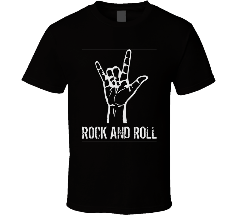 Cool Rock And Roll Music T Shirt