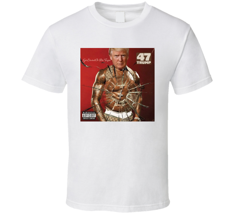 Donald Trump 50 Cent Funny Presidential T Shirt