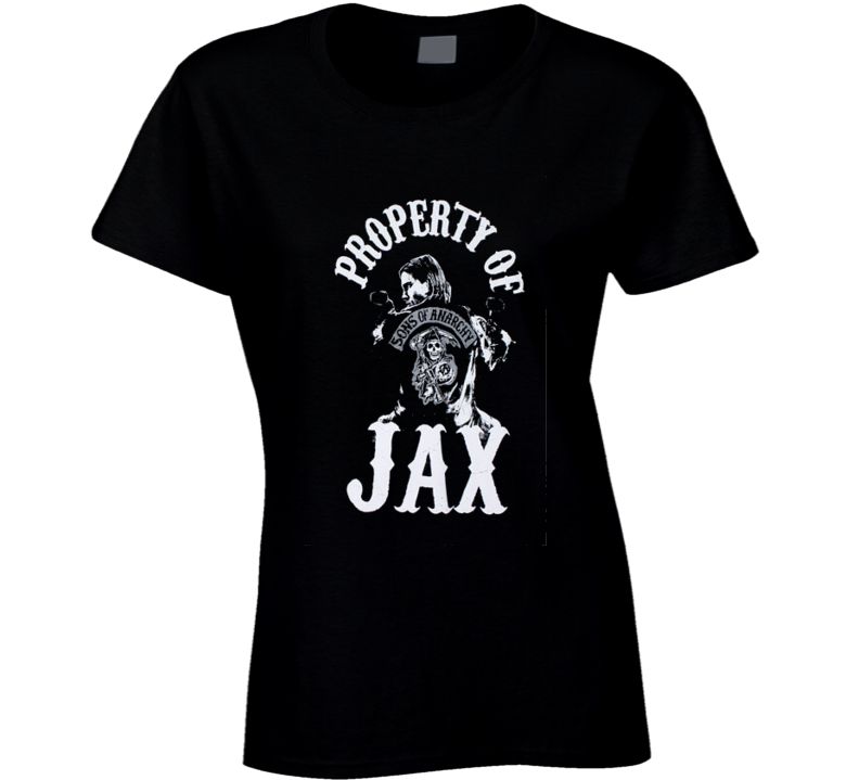 Property Of Jax Teller SOA Biker Tv Show Womens T Shirt