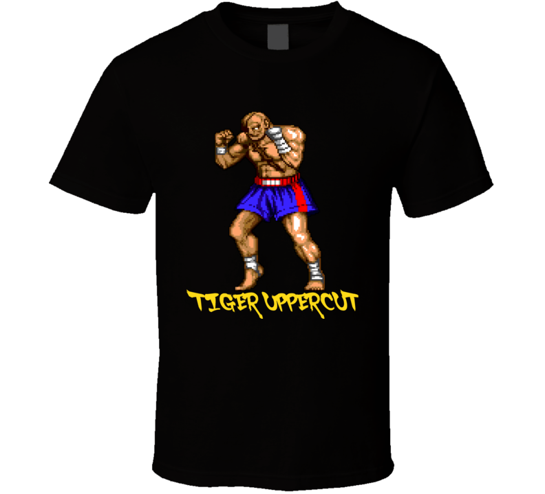 Sagat Street Fighter Video Game Classic T Shirt
