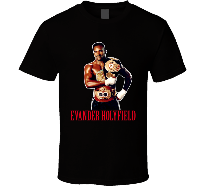 Evander Holyfield Boxing Legend T Shirt