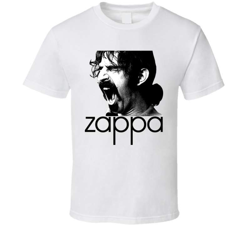 Frank Zappa Rock Portrait T Shirt