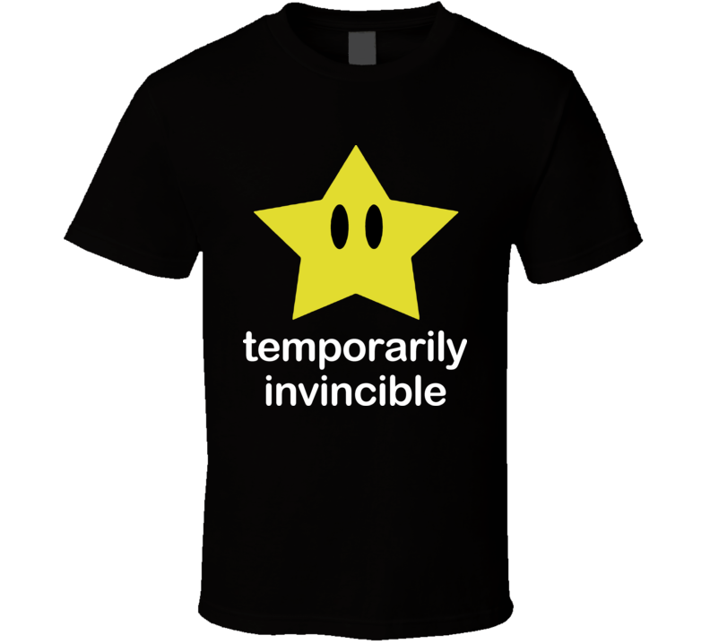 Star Nintendo Invincible Video Game Retro T Shirt