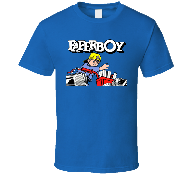 Paper Boy Classic Nintendo Video Game T Shirt 