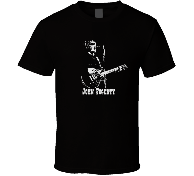John Fogerty Creedance Clearwater Revival Rock T Shirt
