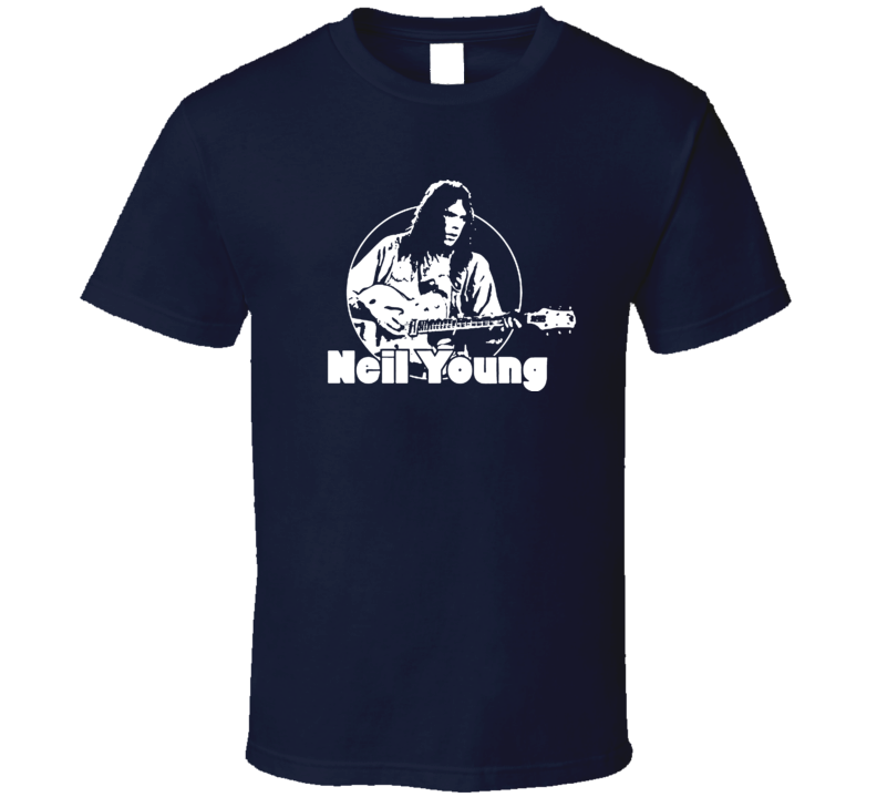 Neil Young Rock N Roll Music T Shirt