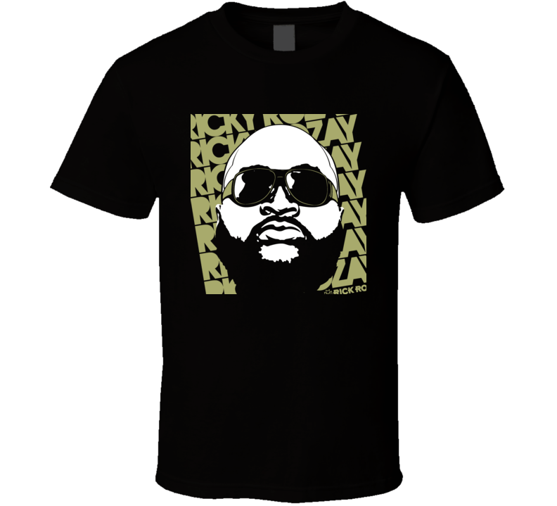 Ricky Rozay Rick Ross Cool Hip Hop Rap T Shirt