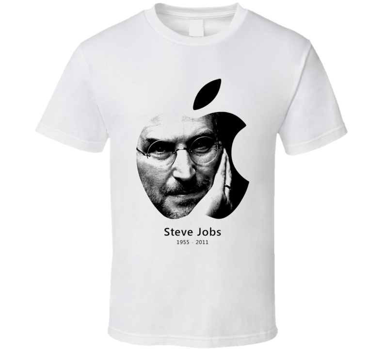 Steve Jobs Memorial Apple Founder Iphone 4 And 5 T Shirt
