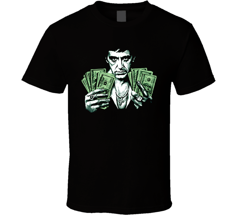 Scarface Tony Montana Money T Shirt