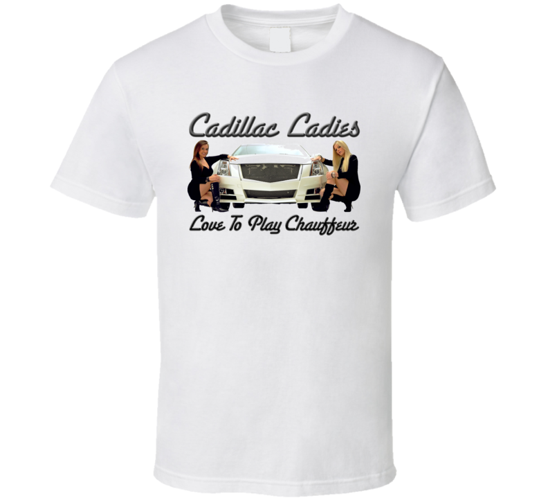 Cadillac Vintage Car Logo T Shirt