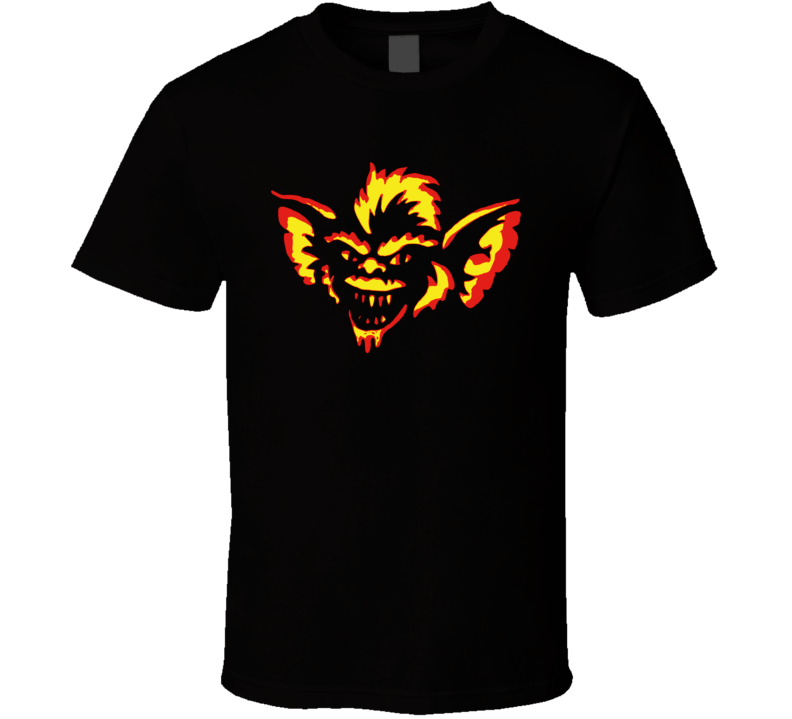 Gremlins Stripe Halloween Jack O Lantern T Shirt