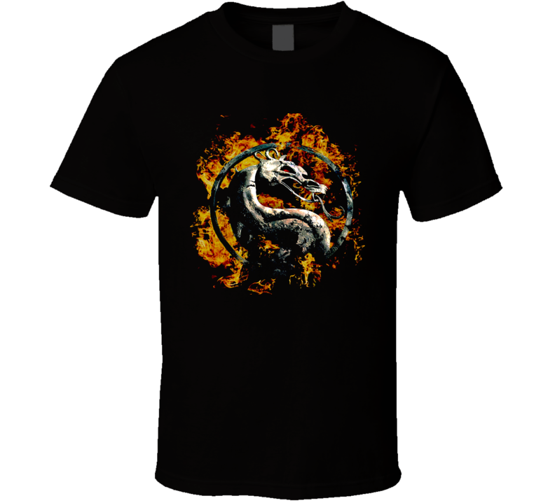 Mortal Kombat Dragon Fire Cool T Shirt