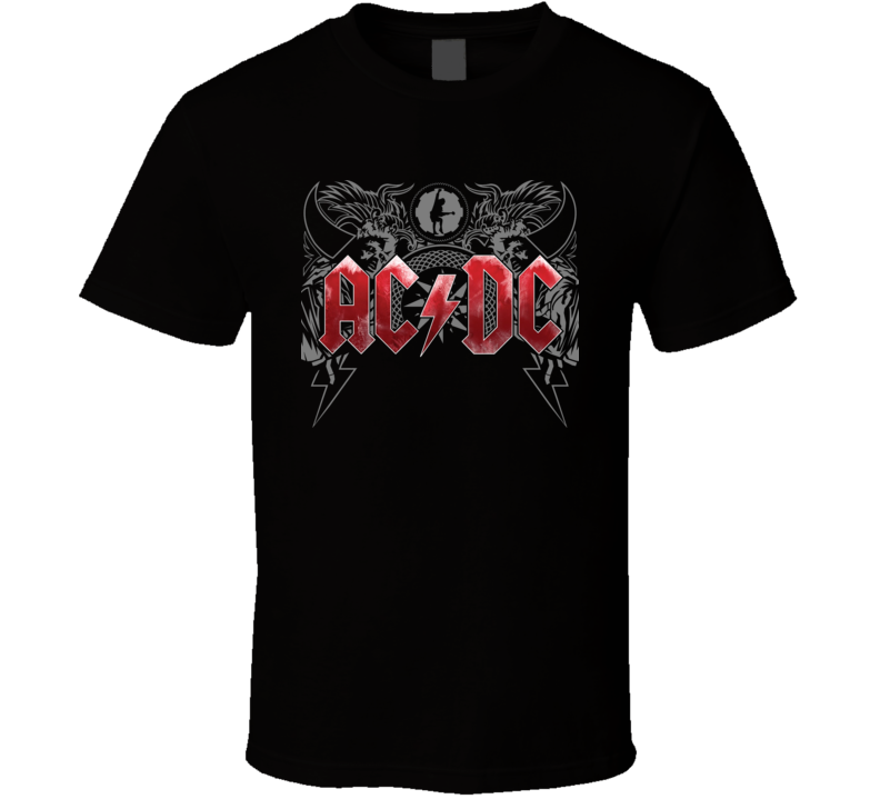 Ac Dc Black Ice Classic Rock T Shirt