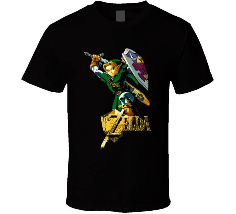 Zelda Link Video Game Classic T Shirt