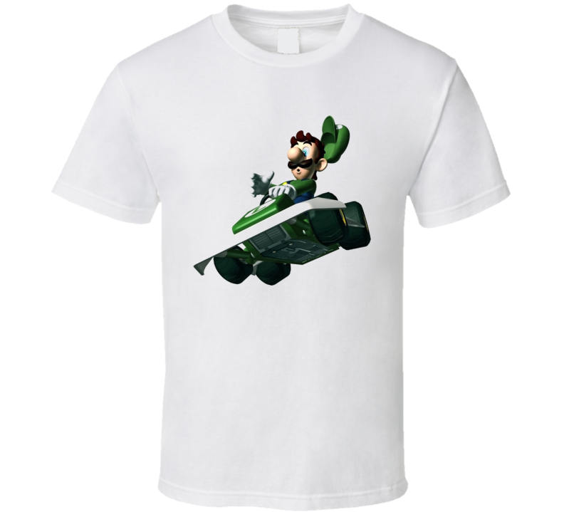 Mario Kart Luigi Video Game T Shirt
