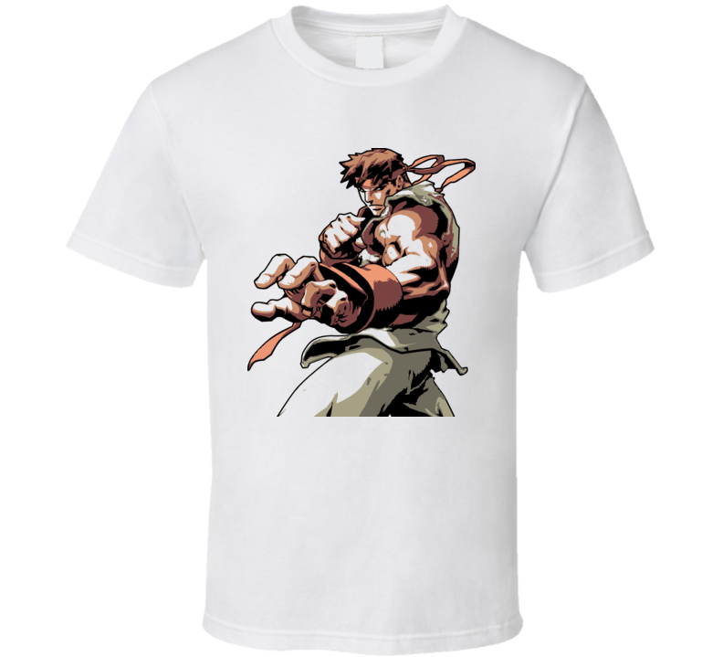 Ryu Street Fighter Video Game T Shirt