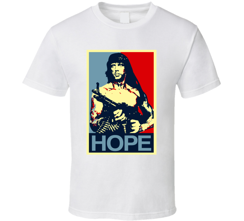 John Rambo Action Hope Classic T Shirt