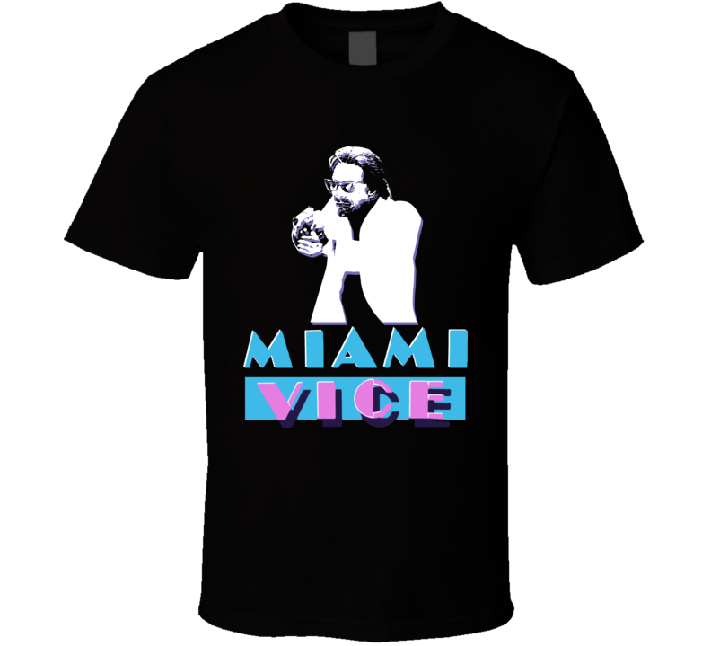 Miami Vice 80S Action Retro T Shirt