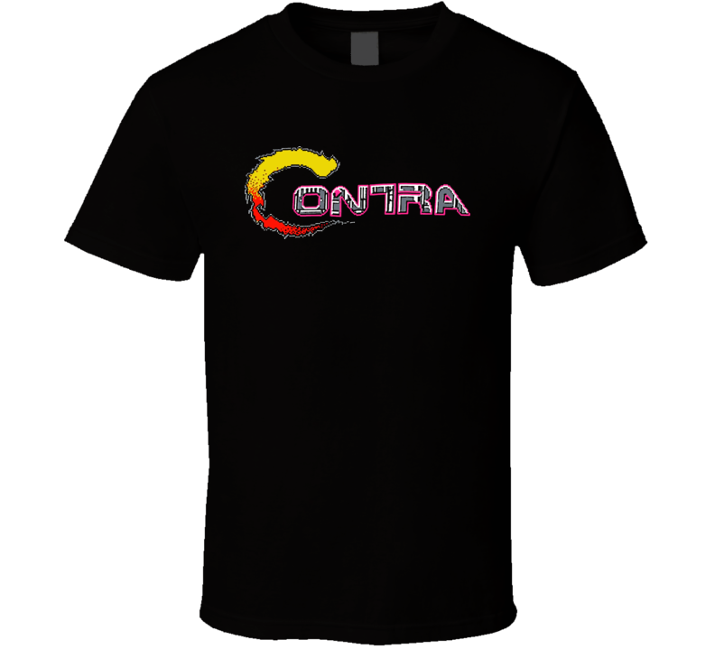 Contra Logo Classic Video Game T Shirt
