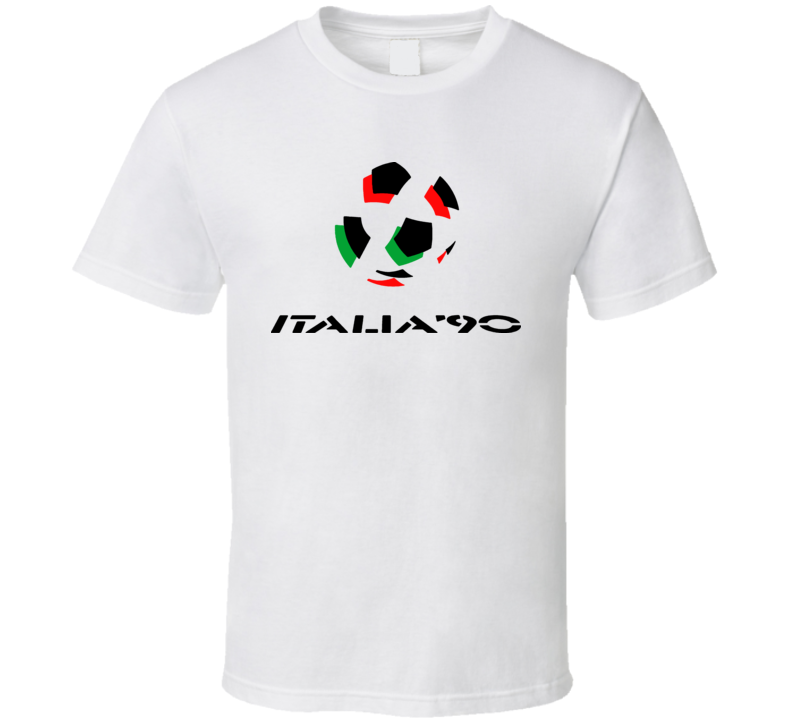 1990 Italia World Cup Logo T Shirt