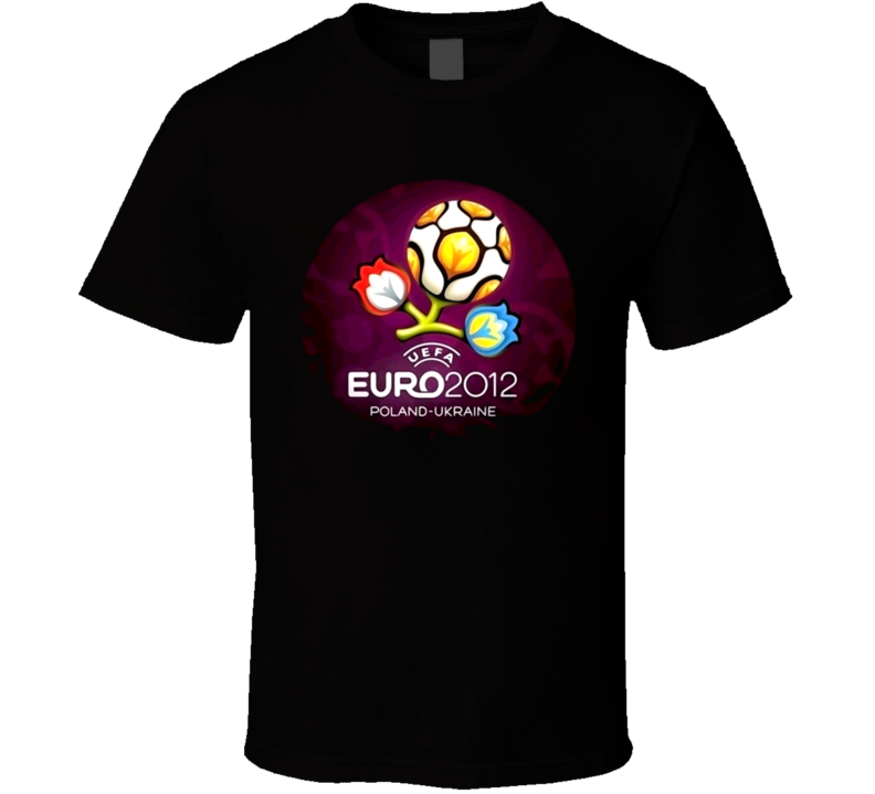 Euro 2012 Poland Ukraine Logo T Shirt