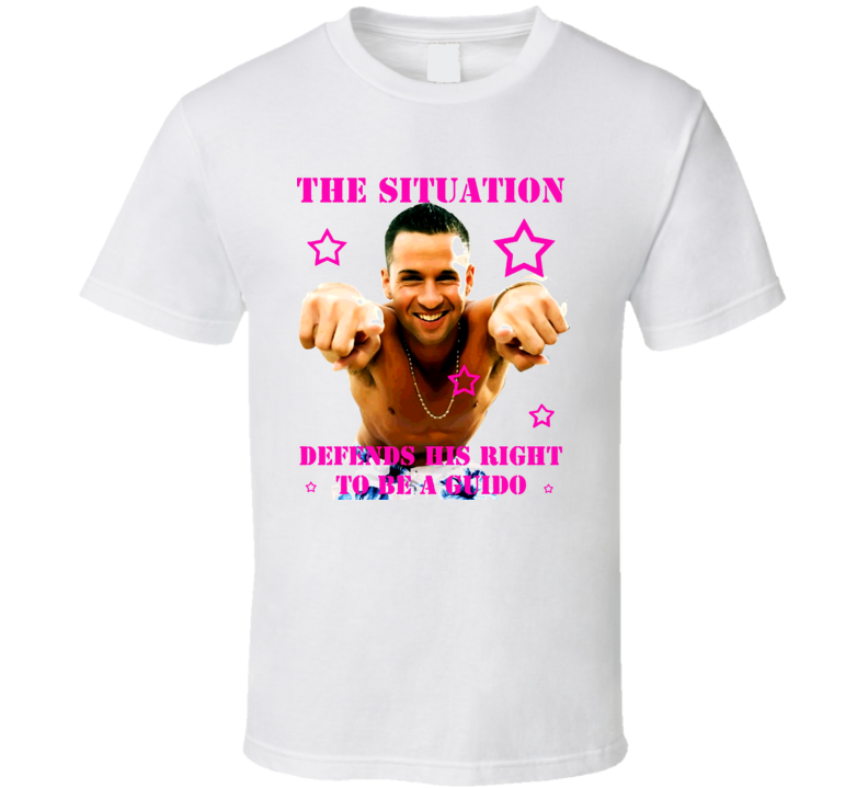 The Situation Jersey Shore Tv Show T Shirt