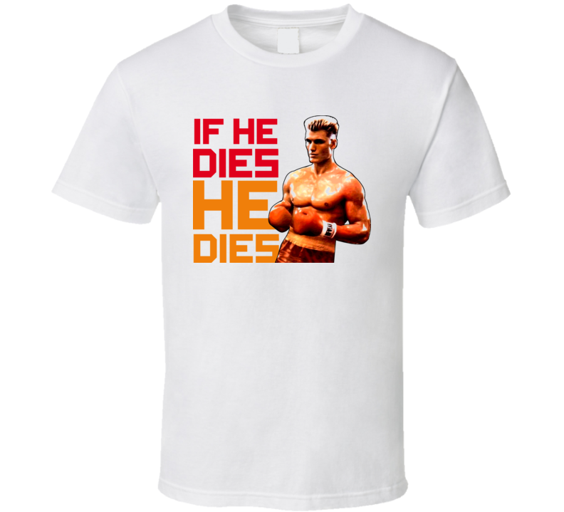 Drago Rocky Movie T Shirt