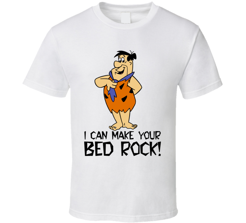 Fred Flintstone Cartoon T Shirt