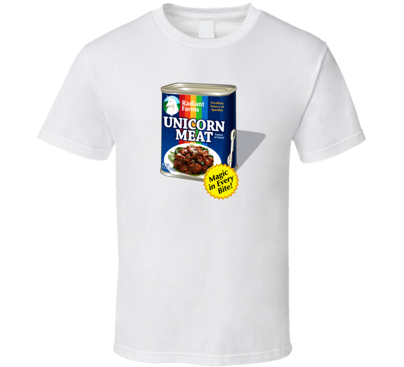 Canned Unicorn Meat Funny T Shirt