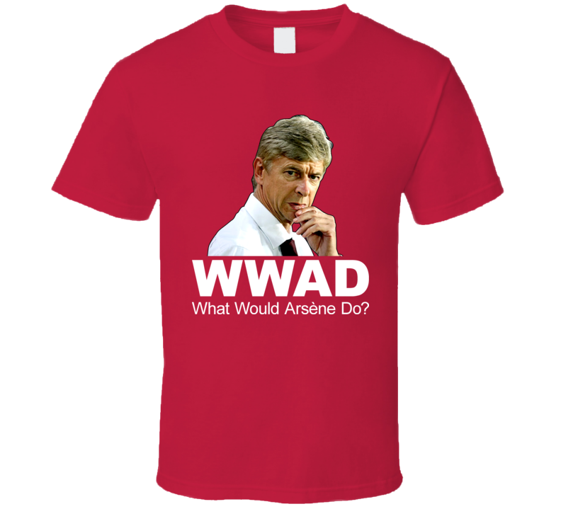 WWJD Arsene Wenger Soccer T Shirt