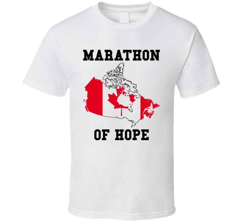 Terry Fox Marathon Of Hope T Shirt