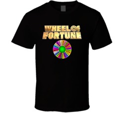 wheel of fortune t shirt