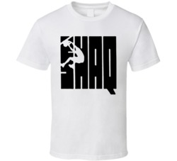 shaq logo t shirt